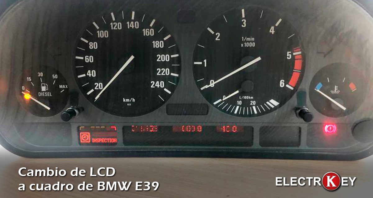 Cambio de LCD a cuadro de BMW E39