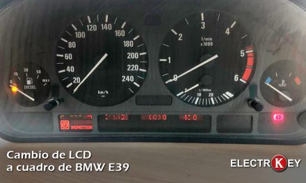 Cambio de LCD a cuadro de BMW E39