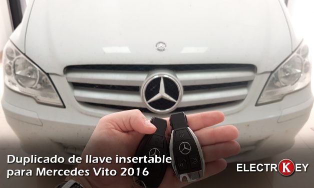 Duplicado de llave para Mercedes Vito año 2016 🔑🔑