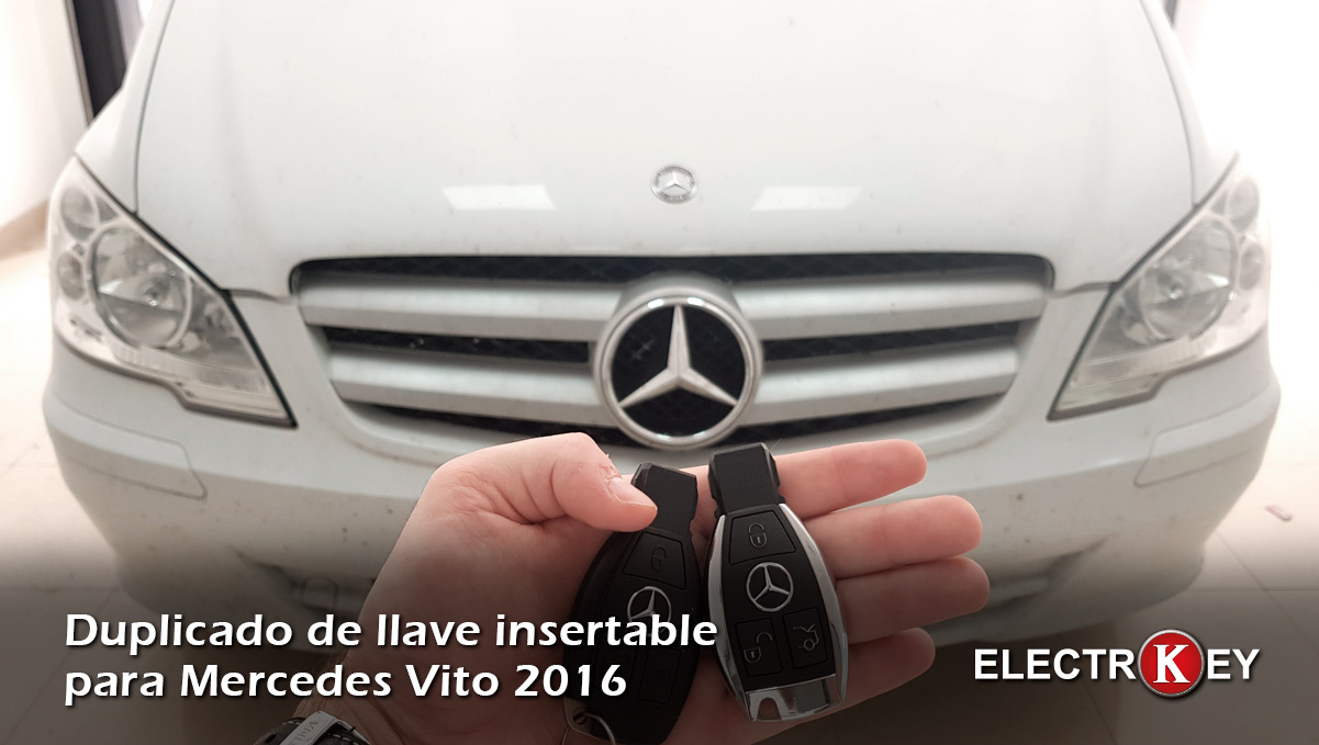 Duplicado de llave para Mercedes Vito 🔑🔑 -