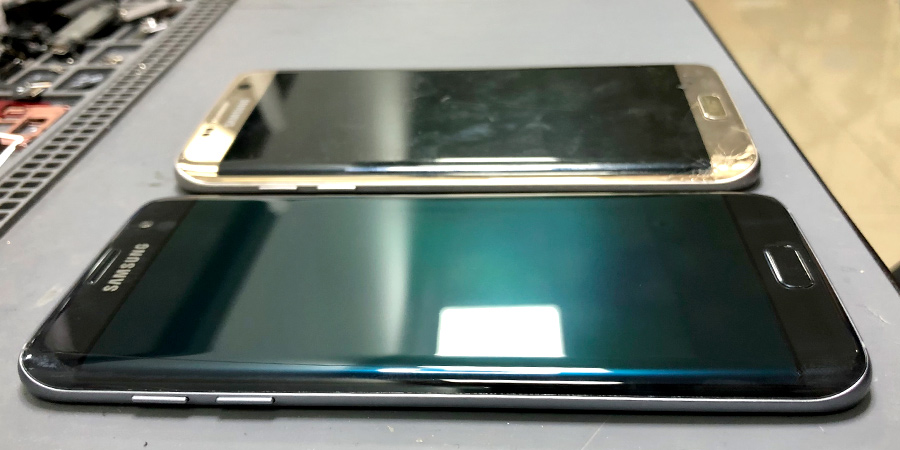 Reparación y cambio de color de Samsung Galaxy S7 Edge
