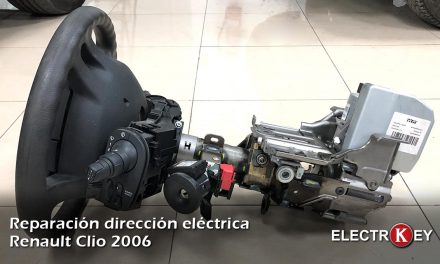 Reparación de dirección asistida eléctrica Renault Clio III 2006
