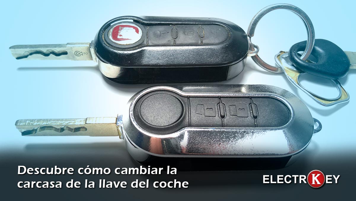 Cambiar la carcasa de la tu coche muy sencillo - Electrokey