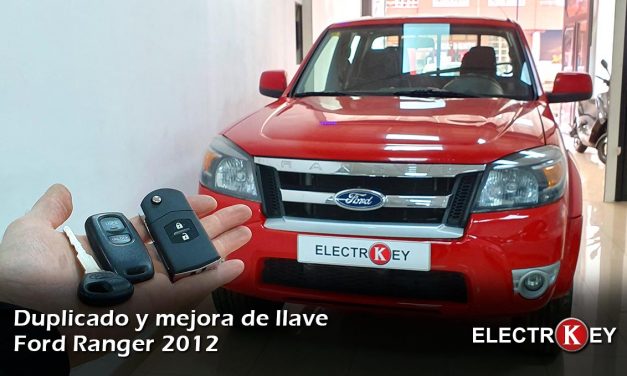 Copia con mejora de carcasa y llave de Ford Ranger 2012