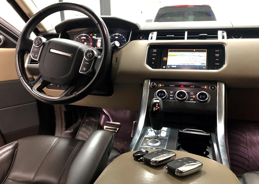 Copia de llaves de Range Rover Sport 2017 realizado en Electrokey