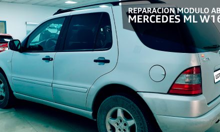 Reparacion modulo ABS  Mercedes ML W163 con codigo de averia C1401