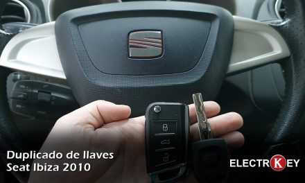Duplicado de llaves Seat Ibiza 2010