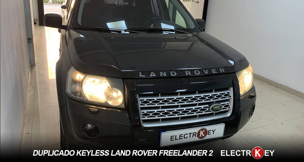 DUPLICADO keyless land rover freelander 2