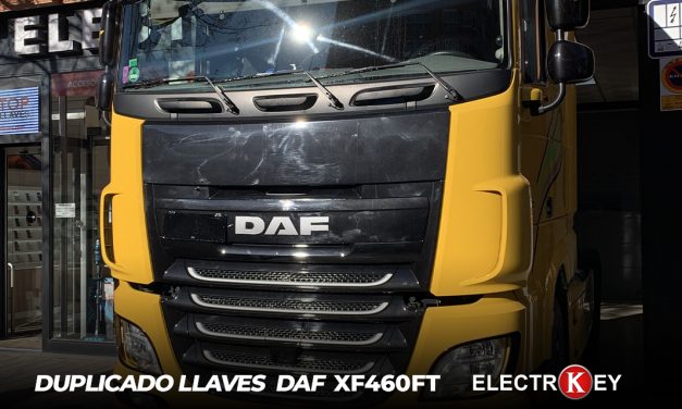 DUPLICADO LLAVES DAF XF460FT