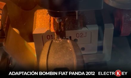 Adaptación bombín Fiat Panda 2012 a partir de foto de llave por Whatsapp
